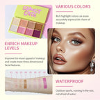 8 Colors Cream Highlighter Palette for Highlight Face Brighten Highlighter Blush Shimmer Waterproof Makeup Tool Cosmetics
