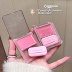 Yuanqi Blush Cream Is A Moisturizing And Evenly Pigmented Blush With Natural Light Swelling Color And Girlish Pink Blush