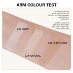 2-in-1 Temperature Changing Foundation Stick Facial Coverage Blemishes Pores Double-Headed Face Matte Foundation Cream Makeup