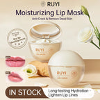 The moisturizing lip mask removes dead skin, reduces lip lines, moisturizes and repairs, and prevents dryness and cracking