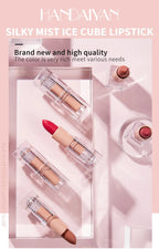 Handaiyan 12 Colors Matte Waterproof Velvet Nude Lipstick Sexy Red Brown Pigments Makeup Long Lasting Profissional