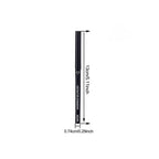10pcs Black And Brown Ultra Fine Smooth Eyeliner Gel Pen Is Not Easy To Faint Makeup Pen Head Ultra Fine Suitable For Beginners