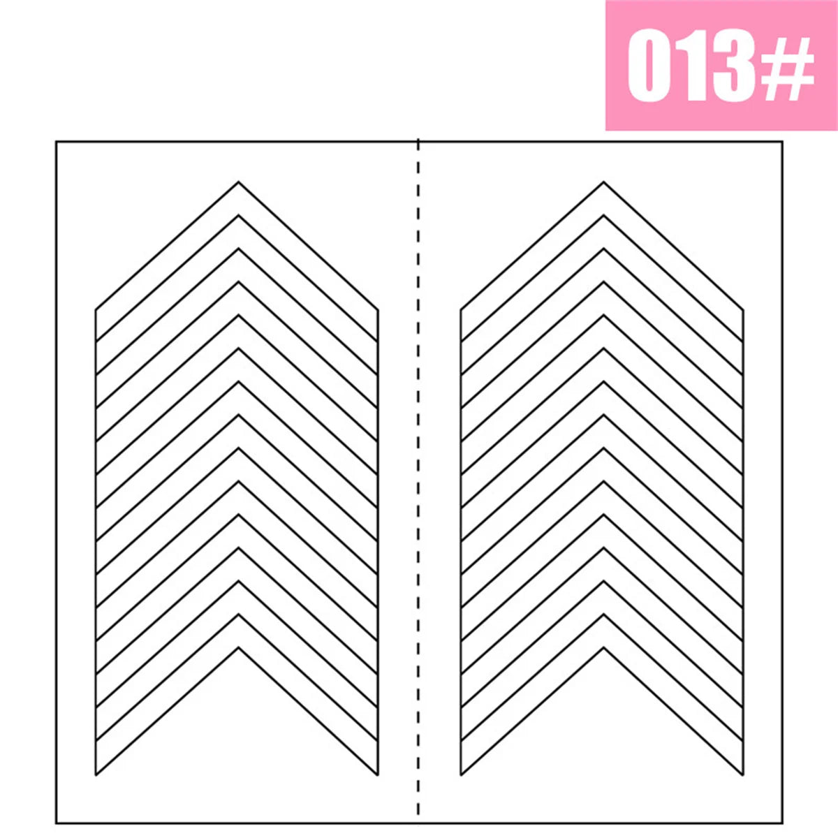 1PCS White French Manicure Strip Nails Sticker Stencil Guide French Nail Art Decals Form Fringe DIY Line Tips Decoration Tools