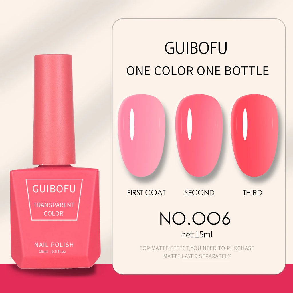 1pc 15ml Milky Jelly Nude Gel Nail Polish Transparent Colors Sheer White Pink Gel Nail Kit For Salon 68 Color
