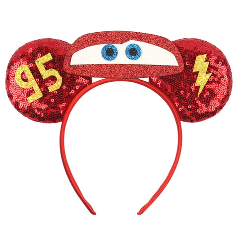 Boys Disney Mouse Ears Headbands Mickey Mouse Hairband With No Bow Party Festival Cosplay Christmas Birthdays Hair Accessories