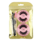 Wholesale Lashes 4/20/100pcs Fluffy 3d Mink Lashes Natural Makeup False Lashes Flase Eyelashes Lot with Cosmetic Brushes tweezer