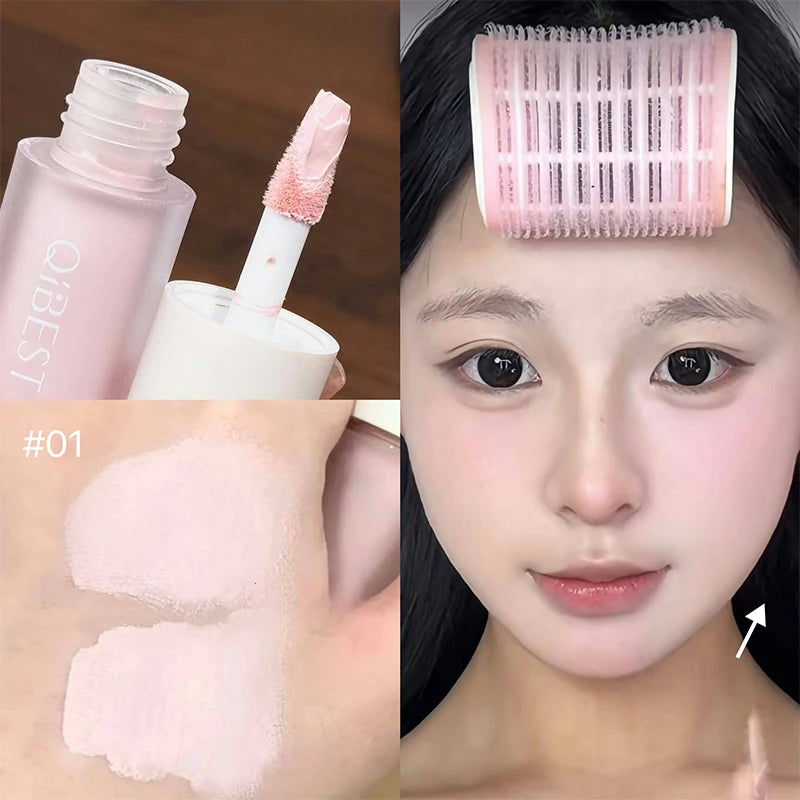 QIBEST Liquid Contour Highlighter Multi-purpose Blush Cream Matte Face Blusher Cheek Tint Eyeshadow Bronze Contouring Makeup