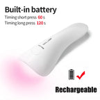 LINMANDA Handheld UV LED Nail Lamp USB Rechargeable Mini Manicure Lamp Nail Dryer With 5 Lamp Beads Quick Drying Gel Nail Polish