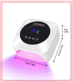 Rechargeable 180W UV LED Nail Lamp For Quick Curing All UV Gel 57LED Professional Nail Dryer With Motion Sensing Salon Equipment