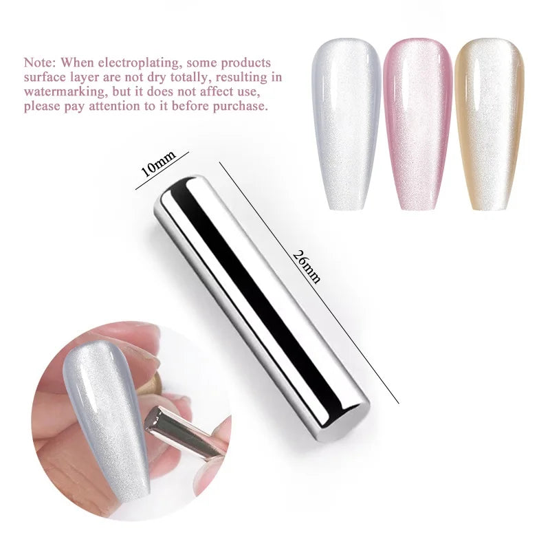 BORN PRETTY 10ml Silver Water Light Cat Magnetic Gel Nail Polish Nail Supplies Vernis Semi Permanent Gel for Fall Winter Nails
