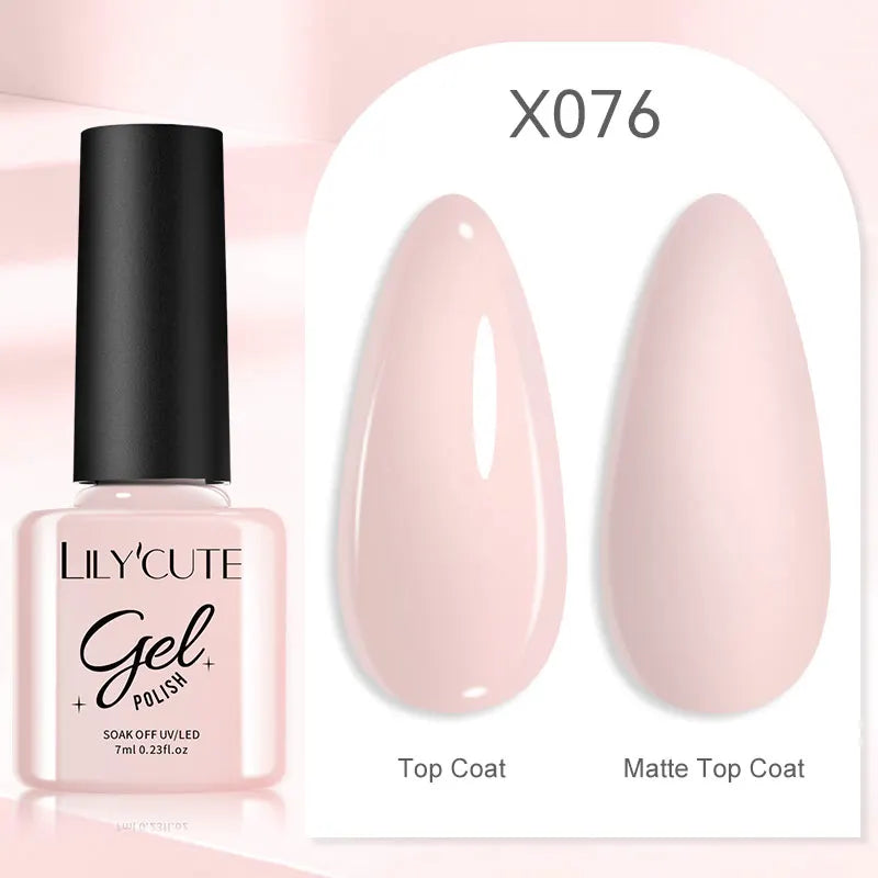 LILYCUTE 7ml Metallic Gel Nail Polish Red Chrome Effect Soak Off UV Gel Varnish Semi Permanent Nail Art Manicure Base Top Coat