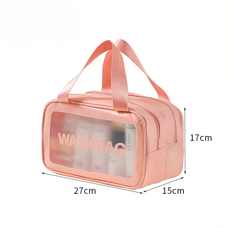 Wet-dry separation makeup bag portable toiletry bag travel essentials large capacity storage bag fitness swimming essentials