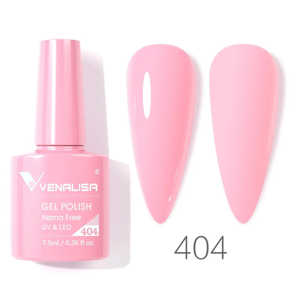 Venalisa VIP4 Nail Gel Polish HEMA/TPO FREE Full Coverage Beautiful Semi Permanent Soak Off UV LED Gel Nail Polish Gel Lacquer