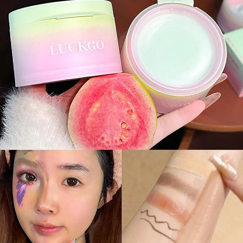 Mild non-irritating Makeup Remover LUCKGO Guava Plant Extract Deep Clean, Moisturizing, Strong Eye Makeup Removal power
