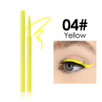 1PC White Matte Eyeliner Gel Pen Long Lasting Waterproof Eye Liner Pencil Quick-drying Non-smudge Eye Makeup for Women Cosmetics