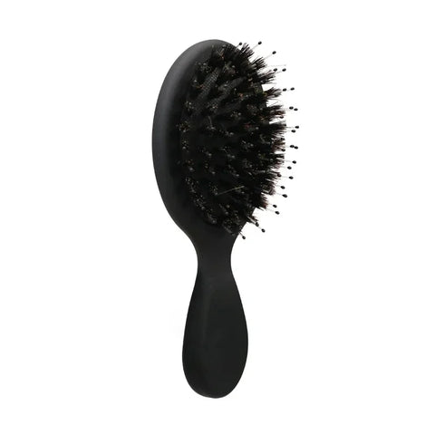 1PC Oval Boar Bristle & Nylon Hair Comb Mini Anti-static Hair Scalp Massage Comb Hairbrush Salon Hair Care Brush Styling Tool