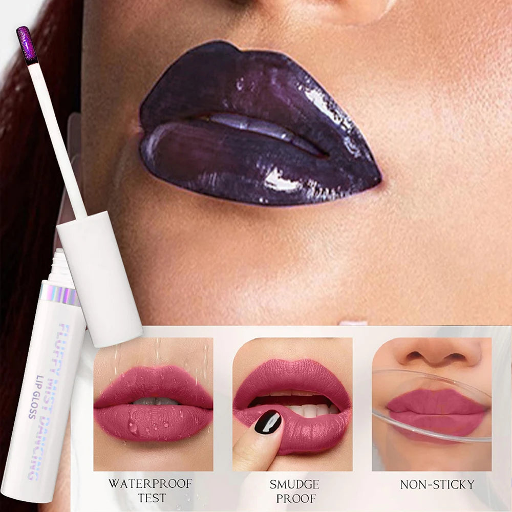 Lip Stain Tint Peel Off Waterproof Lipsticks Cosmetics Makeup Long Lasting Waterproof Peel Off Lip Stain Pink Red Metallic Lip