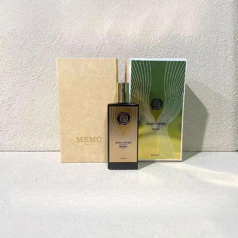 MEMO 75ml Luxury Unisex Eau De Parfum Long Lasting Woody Leather Scent Elegant Refined Timeless Signature Scent Madurai Irish