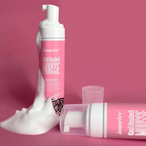 Curly Hair Mousse Hair Styling Mousses Styling Products Curl Protection Anti-frizz Moose Foam Hairs Frizz Curly Hair Products