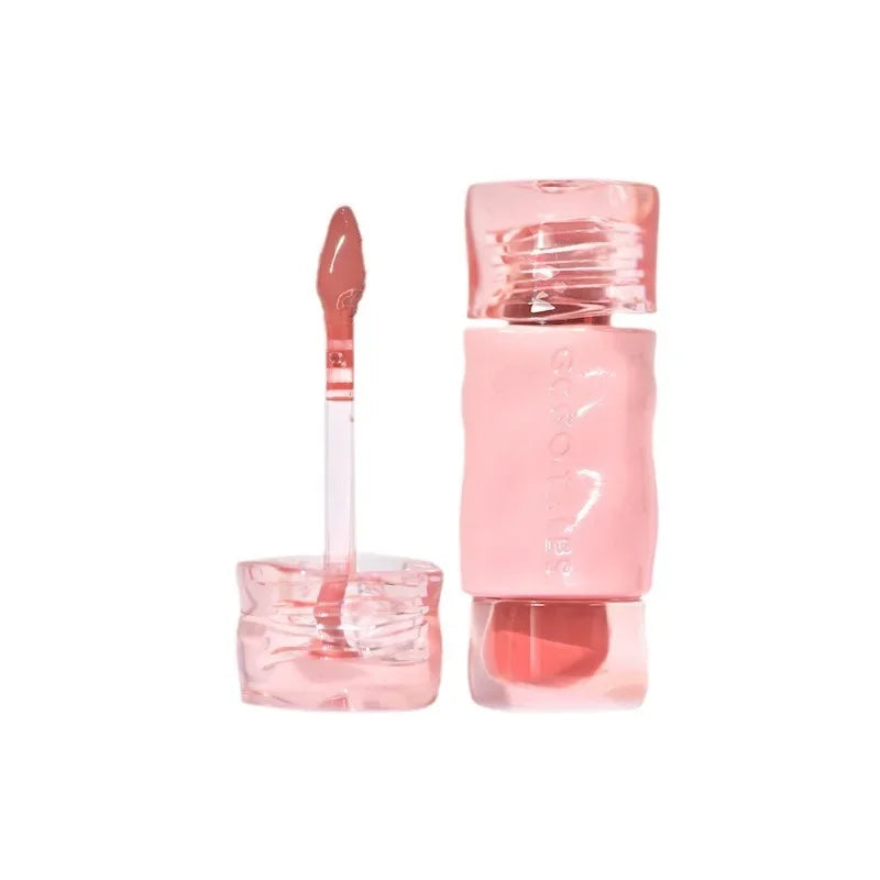 GOGO TALES Lip Essence Lip Plumper Gloss Jelly Lip Glaze Non-stick Lip Tint Lasting Cosmetic Moisturizing Liquid Lipstick Makeup