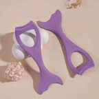 Effortless Winged Eyeliner Stencil Kit - Precision Silicone Tips for Cat Eye, Brow Pencil, & Smoky Shadow Guide - Reusable