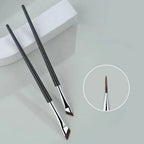 KSHBO Upgrade Blade Eyeliner Brush Ultra Thin Fine Angle Flat Eyebrow Brush Liner Brow Place Makeup Brush Precise Detail Tools