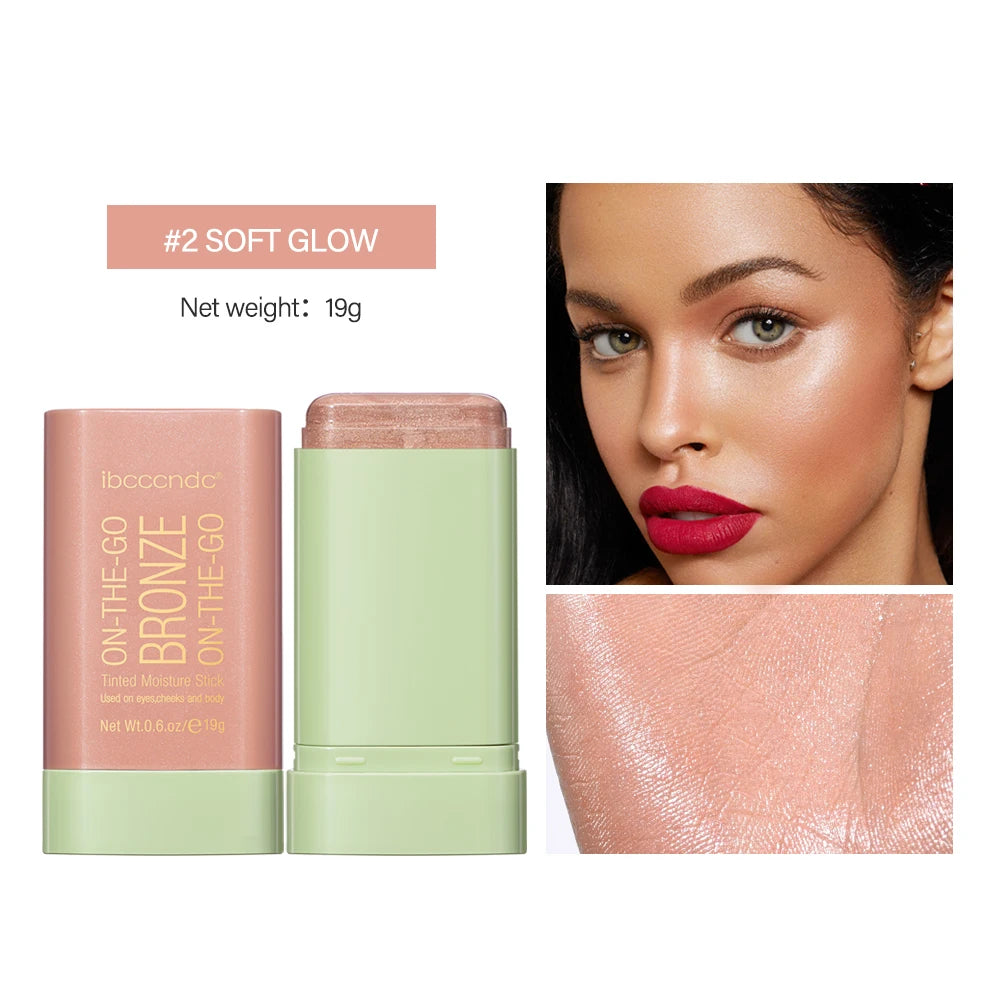 Pixi Multi-function Blush Stick Eyeshadow Cheek Blusher Tinted Cream Moisturize Waterproof Long Lasting Rendering Skin Makeup
