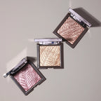 Wing highlight powder palette flashes brightens and clear powder face brightens three-dimensional makeup bronze g