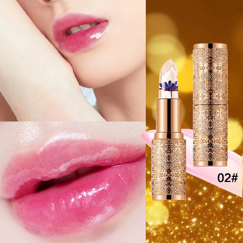 Nature-Inspired Color-Changing Lip Balm - Moisturizing, Long-Lasting, Temperature-Sensitive Paste for All Skin Types