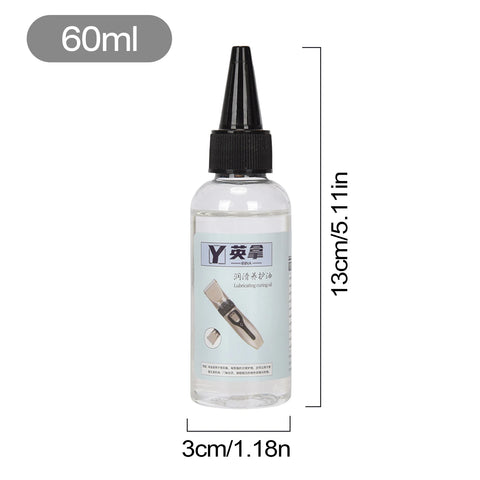 Hair Trimmer Blade Oil 60/100ml Electric Clipper Shaver Maintenance Oil Lubricant Prevent Rusting Sewing Hair Salon Clipper Oil
