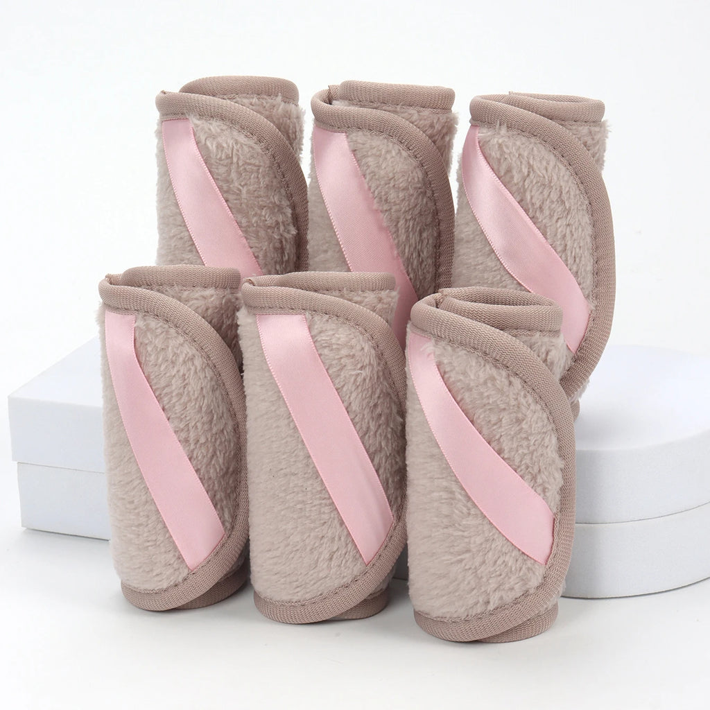 1020 Long Bandage Cleaning Wipes 6Pcs, Machine Washable, Reusable Makeup Remover Tools, Suitable for All Skin Types