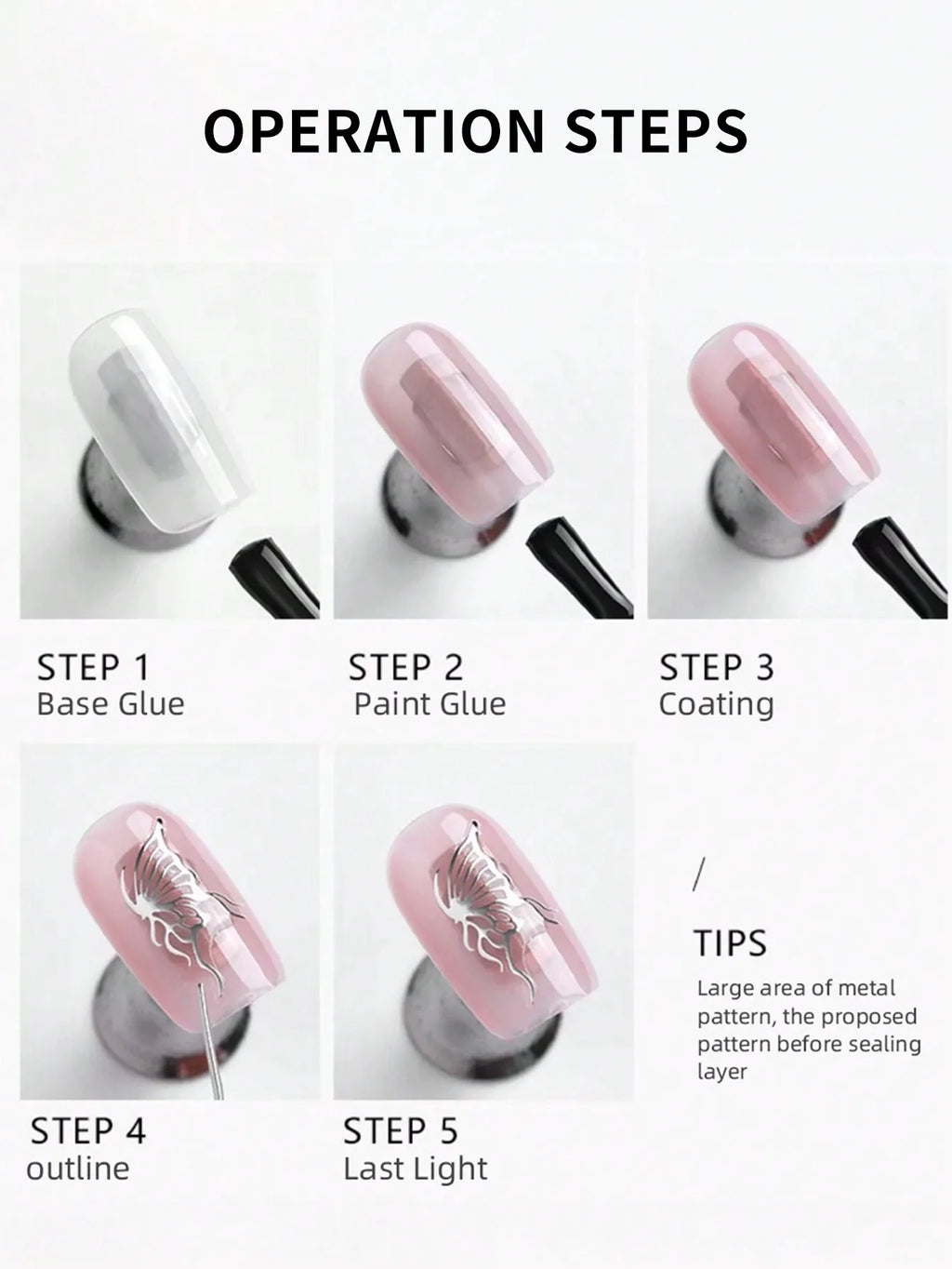 XEIJAYI 1Pc Mirror Silver Metallic Painting Gel Nail Polish Silver Mirror Glitter UV Gel For Home Manicure DIY