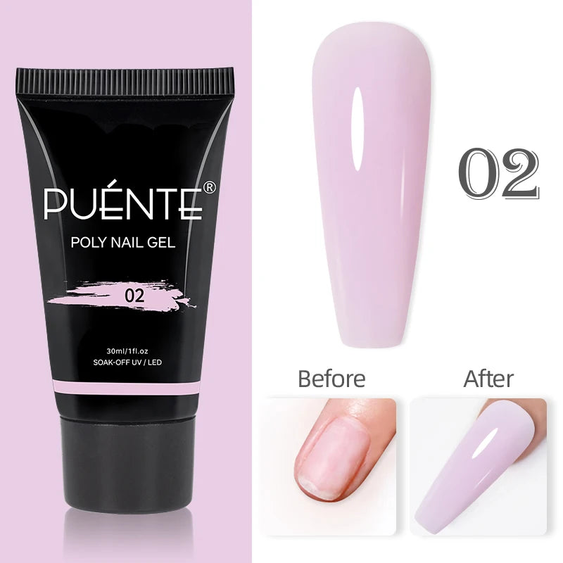 PUENTE 7.5ML Sparkling Pinkish Purple Laser Cat Magnetic Gel Nail Polish Holographic Rainbow Effect Soak Off UV Nail Art Varnish
