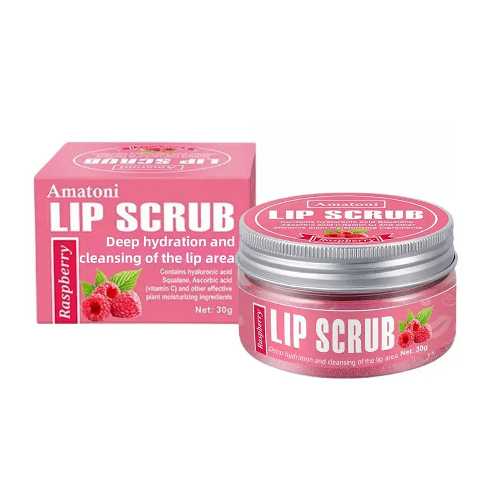 Lip ScrubLip Scrub Moisturizing Removing Dead Skin Fruit Flavor Exfoliating Lip Care Scrub Lips Fine Lines brighten Lip scrub