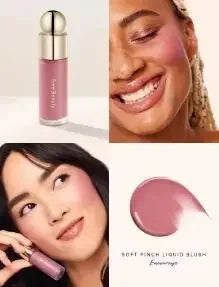 Rare Beauty Blush Set Liquid Mashed potatoes Blush Enhance Qi Blood Blush Powder Blush with Fine Texture Easy To Apply Blend