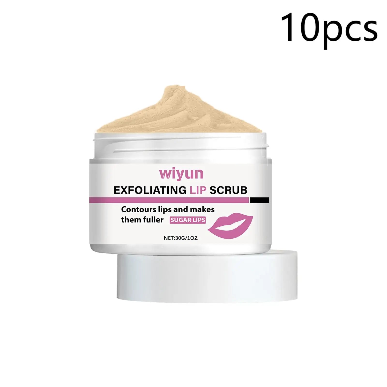 Gentle Lip Scrub, Exfoliating & Moisturizing Lip Care, Hydrating Sugar Scrub for Soft Smooth Lips
