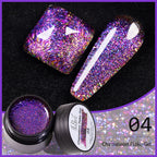 AWStorG 5ML Super Silver Metallic Gel Nail Polish Metal Effect Painting Gel Chromes Varnis Semi Permanent for Nail DIY