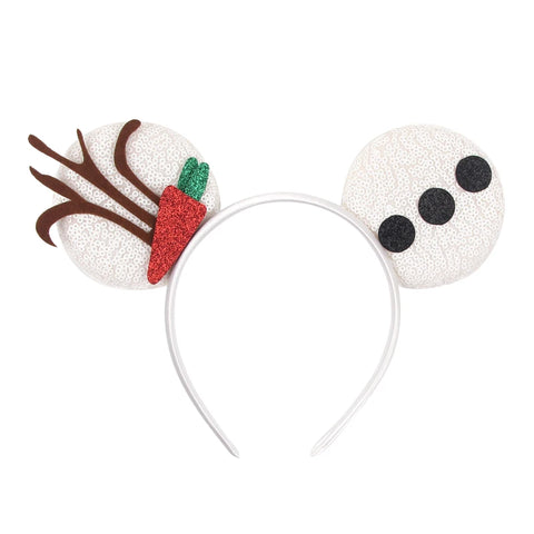Boys Disney Mouse Ears Headbands Mickey Mouse Hairband With No Bow Party Festival Cosplay Christmas Birthdays Hair Accessories