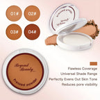 3 Pack Set Wheat Bronzing Powder For Dark Tone, Matte Finish, Sweatproof & Oil Control Powder, Concealer Contouring Foundation