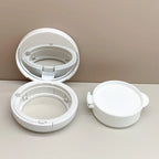 15g/0.5oz Empty Air Cushion Puff Box Portable Cosmetic Makeup Case Container with Powder Sponge Mirror for BB Cream Foundation