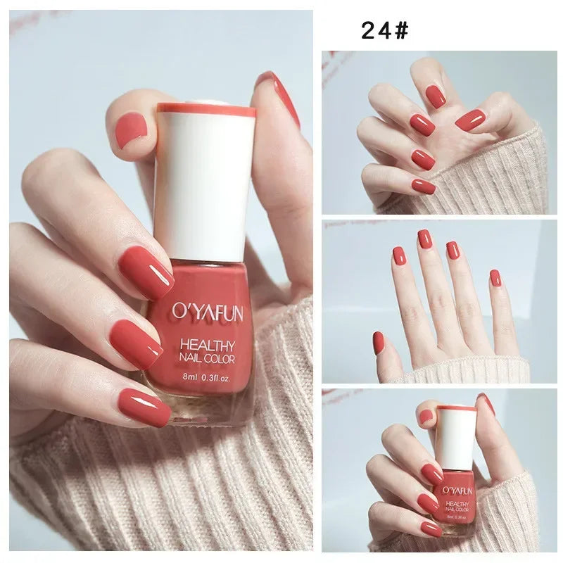 No-bake Nail Polish Nail Art Tearable Quick Dry Normal Without Lamp Nail Polish Glitter Sequins UV Varnish Nails Tools