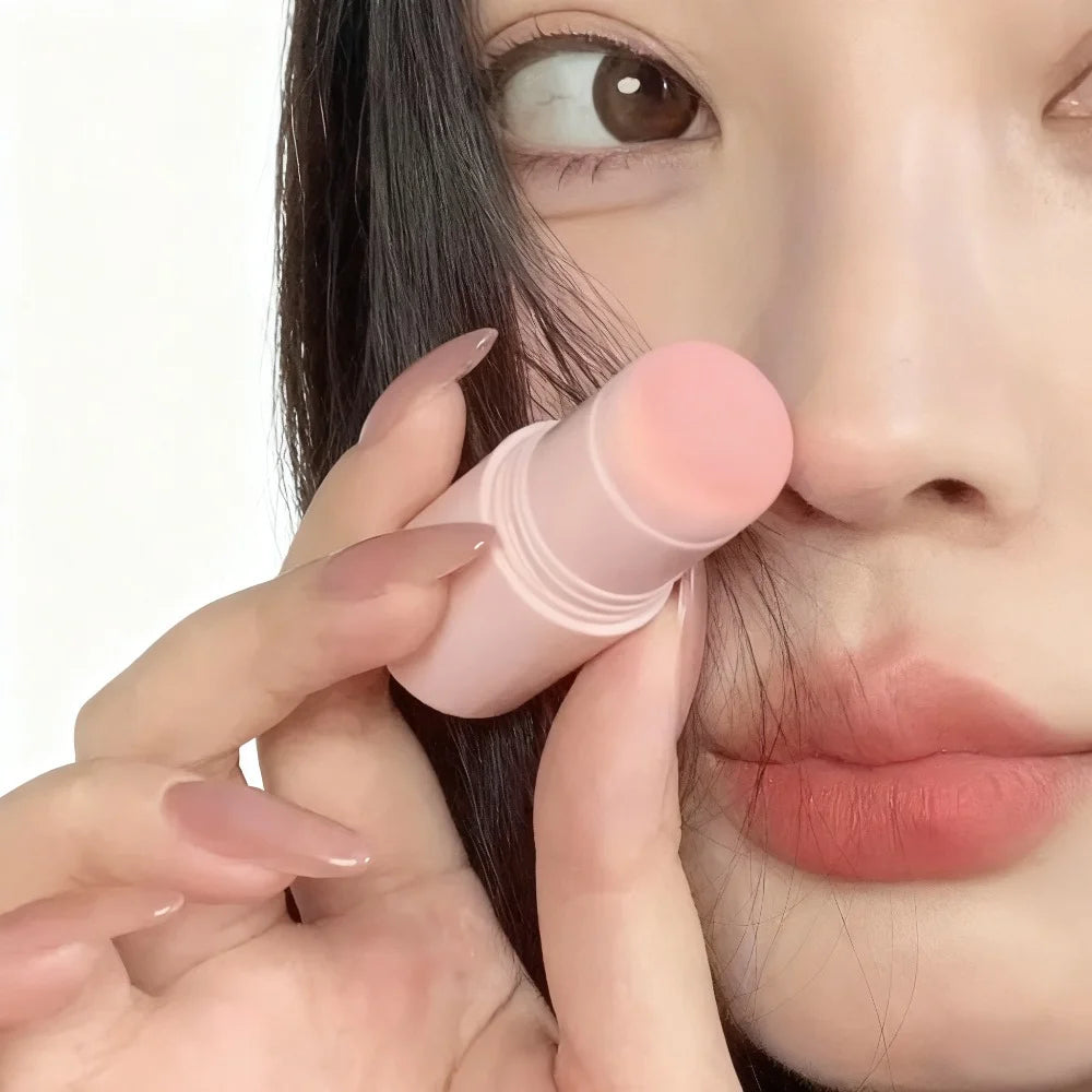 Matte Blush Stick for Vibrant Brightening Makeup Enhances Skin Tone Great Christmas Present for Women and Girls
