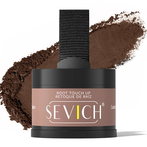 Sevich Hair Line Powder 4g Black Root Cover Up Natural Instant Waterproof Hairline Shadow Powder Hair Concealer Coverage 13color