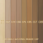 8-Color Face Foundation Cream Oil-Control Matte Concealer Waterproof Liquid Full Coverage Nude Base Professional Makeup Products