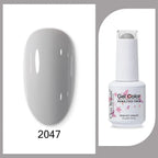 Clou Beaute 15ml Red Black White Green Neon Gel Nail Polish Base Top Coat Velvet Top 400 Colors Semi Permanent Gel Nail Varnish