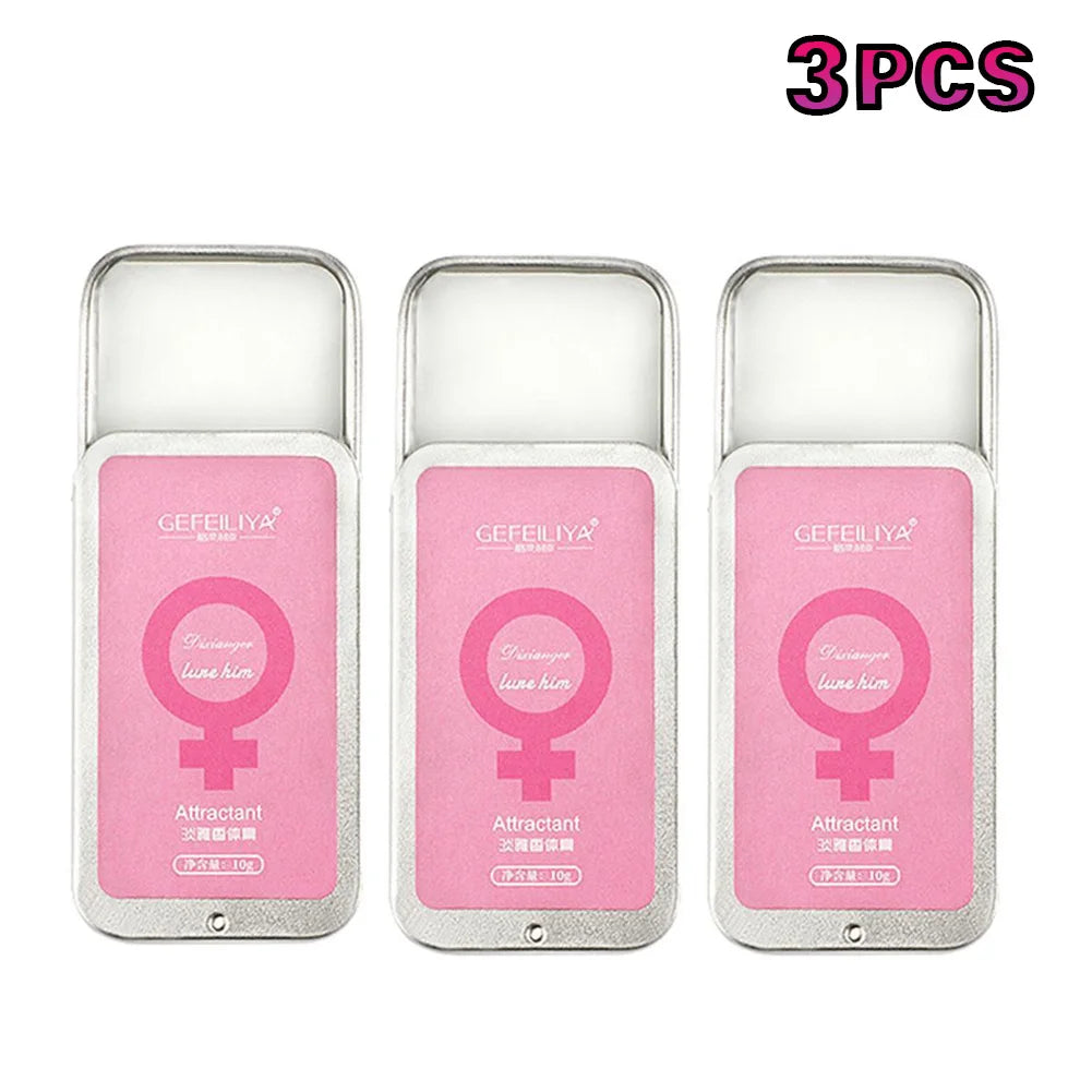 Body Pheromone Perfume Solid Balm For Women Men Long Lasting Pocket Fragranc Light Fragranc Portable Solid Perfume 1/2/3pcs