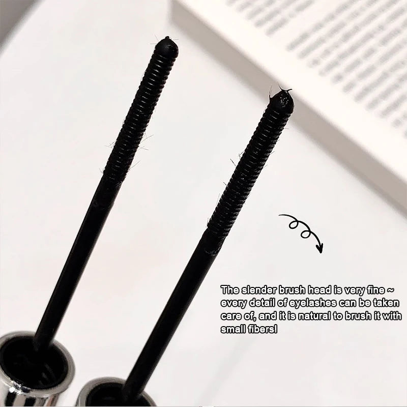 Spiral Mascara-Long-lasting Waterproof Eye Makeup,Steel Tube Spiral Brush Head,Easy Application for Lengthening&Volumizing Lash