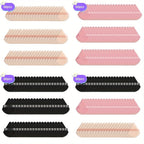 60Pcs Velour Powder Puff Set - Triangle Face/Body Blenders for Loose Powder & Foundation| Ultra Contour Sponges for Eyes/Corners