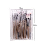 20-Piece Luxury Makeup Brush Collection - Premium Vegan Brush Set for Flawless Foundation, Contouring, Eyeshadow, and More, with