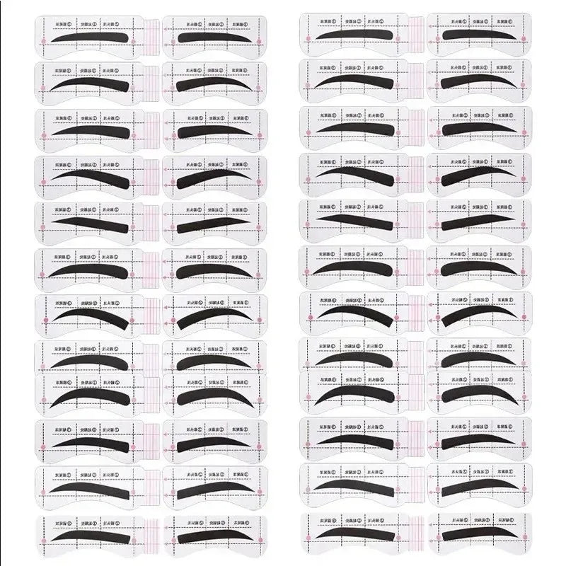 Rotating Liquid Eyebrow Dye Tint Brush Pencil Long Lasting Coloring Eyebrow Tattoo Waterproof Makeup Eyebrow Cream Stencil Kit